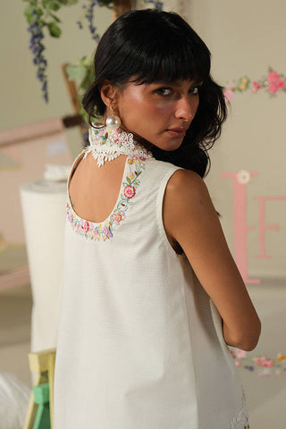 FARIDA HASAN ‘DHOOP LUXE PRET’26 | GARDENIA SHIRT AND PANTS