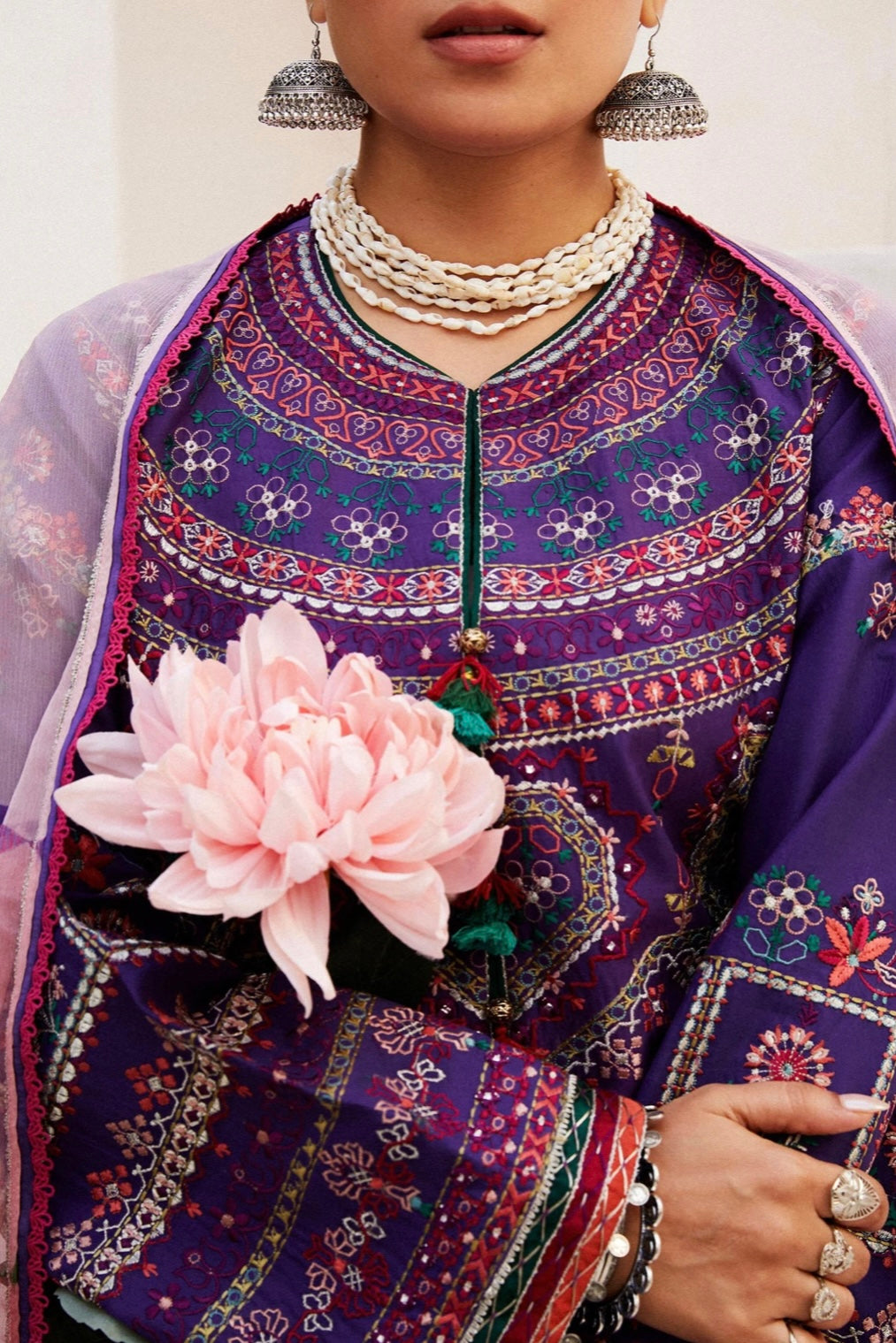 ZARA SHAHJAHAN UNSTITCHED LAWN’24 | LAMIA 7B