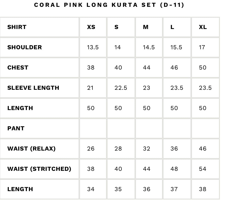 AMMARA KHAN GLITZ’24 | CORAL PINK KURTA SET
