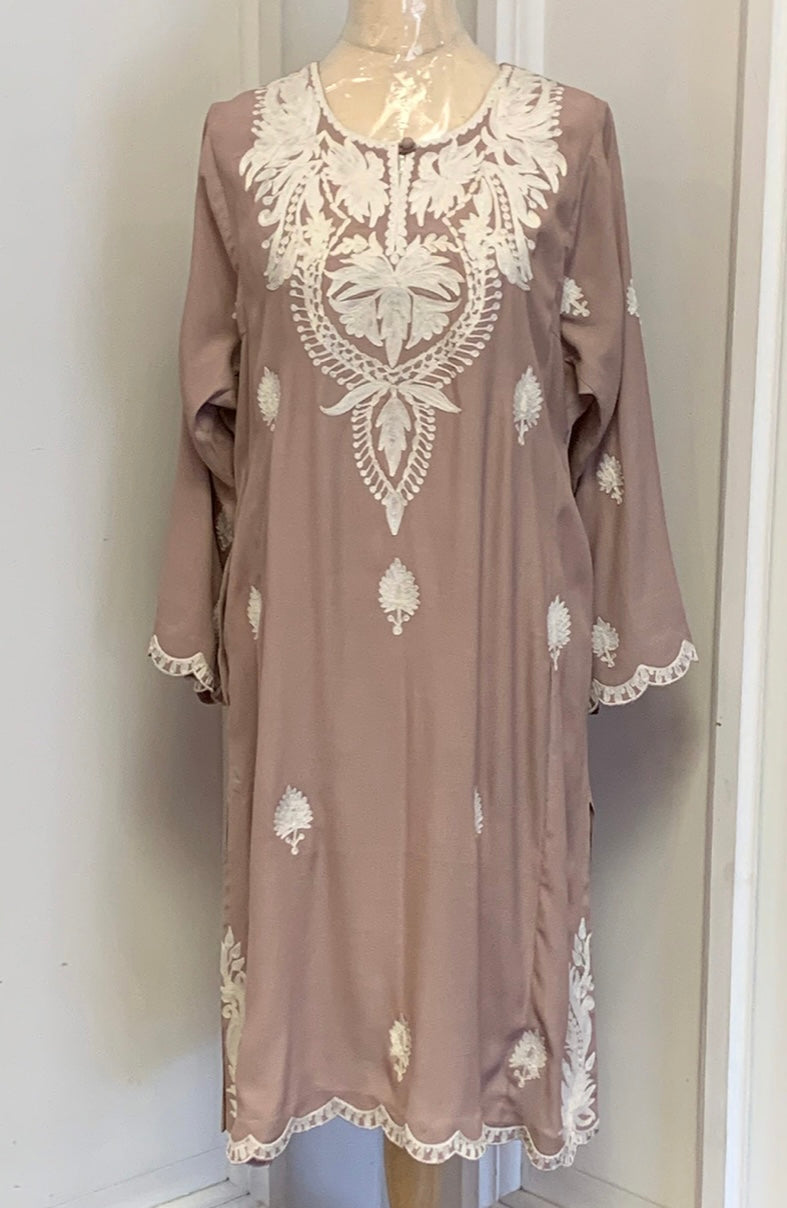 AMBER GOHAR CASUAL PRET | RUSTY DOVE