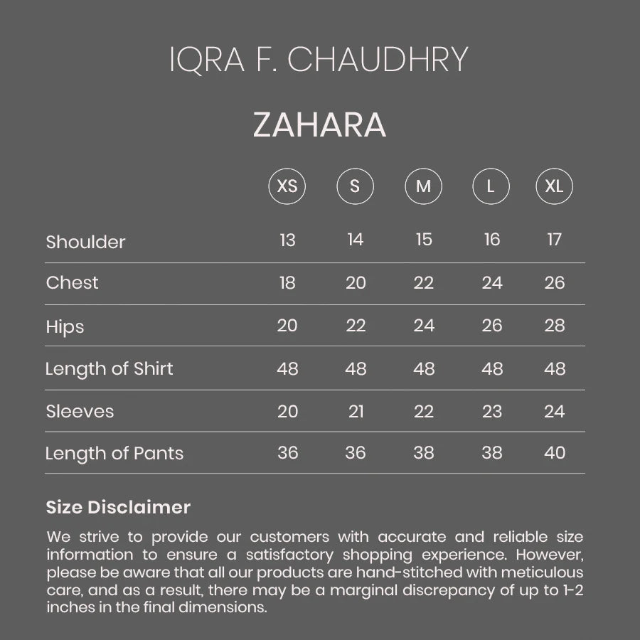 IQRAF CHAUDHRY | ZAHARA