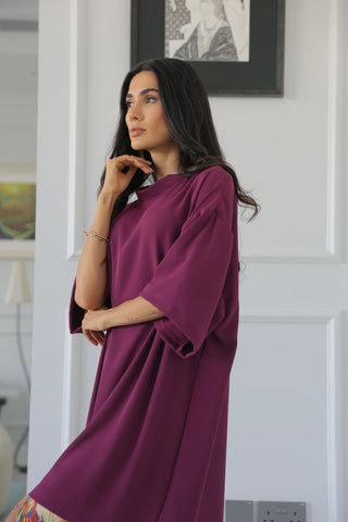 HAJRA LALLJEE DRIFT DRESS | MULBERRY