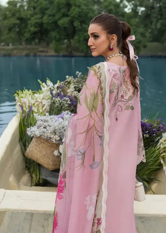 SAIRA SHAKIRA BLOOM UNSTITCHED LAWN’26 | IRIS 1A