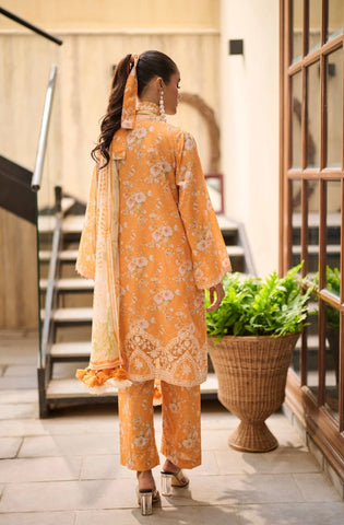 DHANAK PREMIUM LAWN’24 | ORANGE