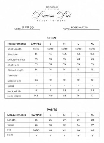 REPUBLICWOMENSWEAR ‘PREMIUM PRET’26 | ROSE KAFTAN