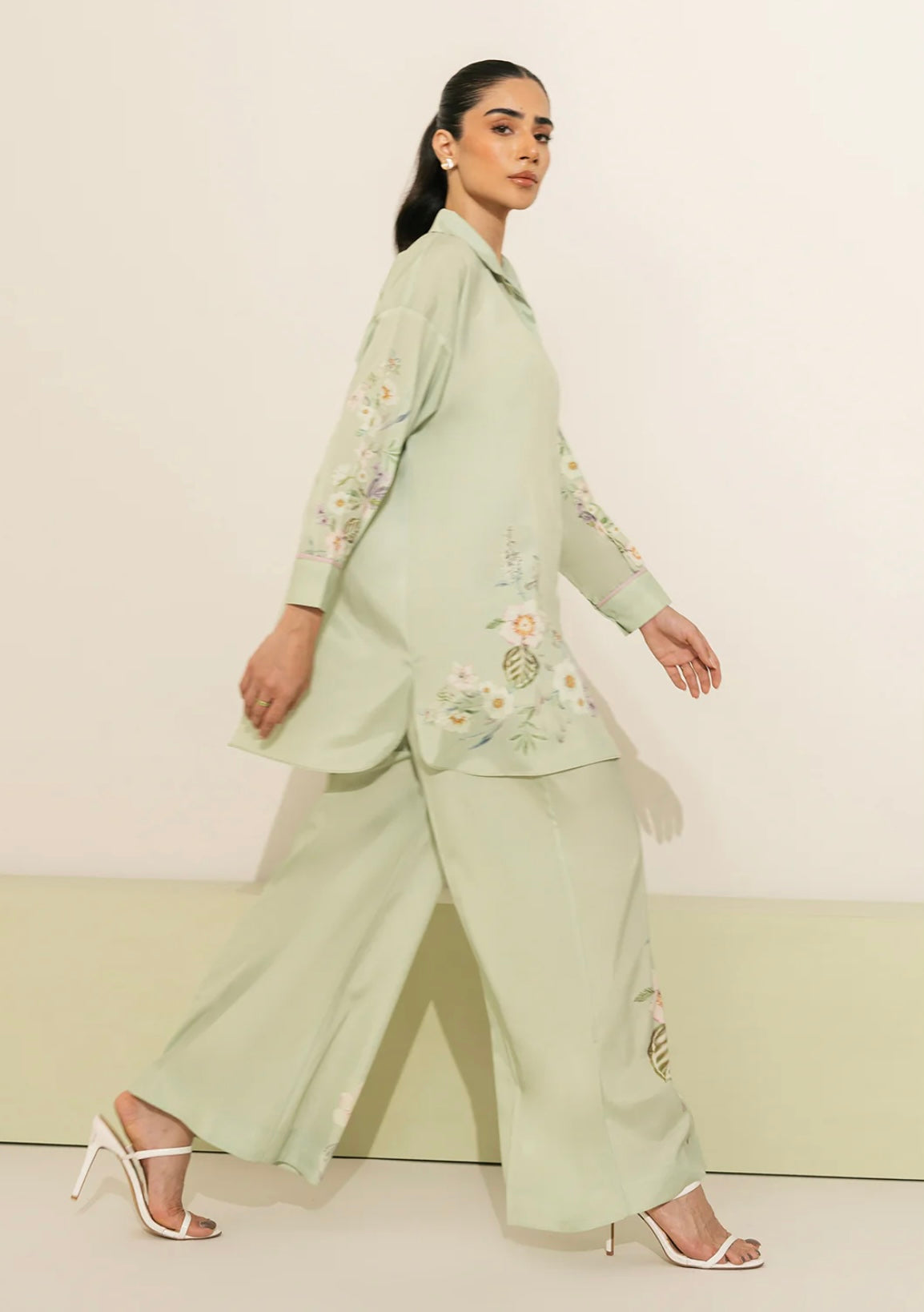 LULUSAR SUMMER BLOOM’24 | ASHWAL BUTTON UP SET