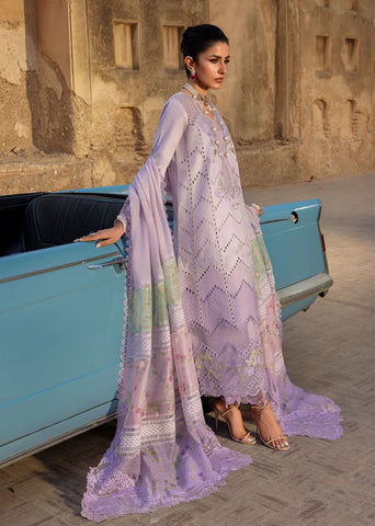 SAIRA SHAKIRA BLOOM UNSTITCHED LAWN’26 | AMBRE 1A