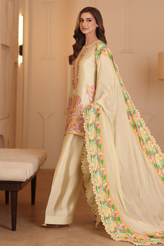UZMA & AFSHEEN LUXURY PRET’26 | BUTTER BLOOM