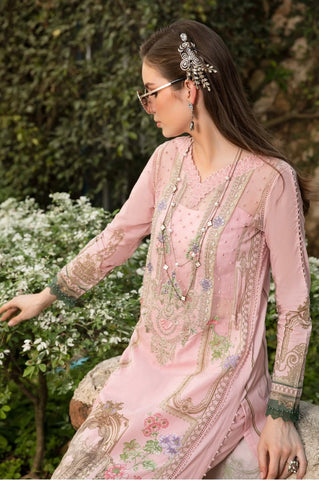 MARIA B LAWN UNSTITCHED | US-13A