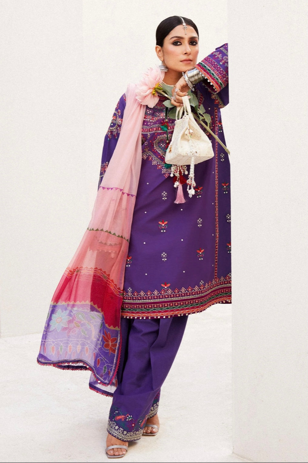 ZARA SHAHJAHAN UNSTITCHED LAWN’24 | LAMIA 7B