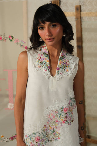 FARIDA HASAN ‘DHOOP LUXE PRET’26 | GARDENIA SHIRT AND PANTS