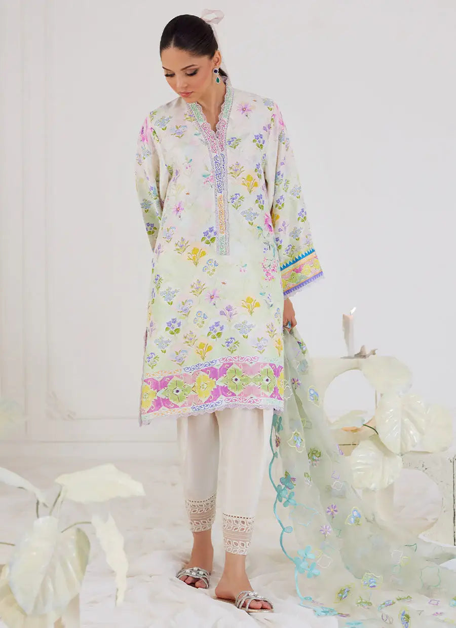 FARAH TALIB AZIZ LUXE SILK PRET’24 | BELEN SHIRT AND DUPATTA
