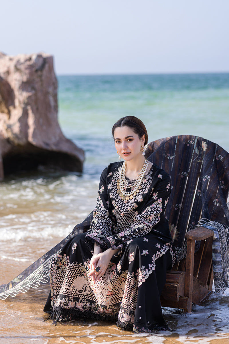 Qalamkar Unstitched | Rima