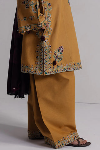 COCO BY ZARA SHAHJAHAN ‘WINTER UNSTITCHED’26 | OCHRE 2A