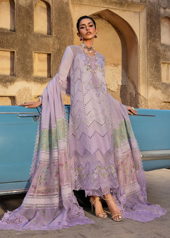 SAIRA SHAKIRA BLOOM UNSTITCHED LAWN’26 | AMBRE 1A