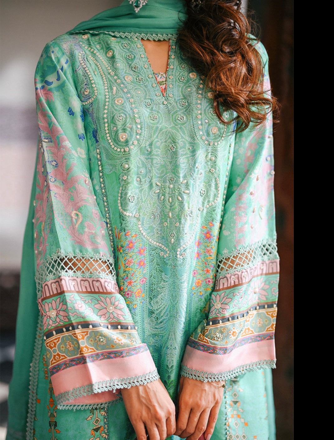 ANSAB JAHANGIR LUXE SILK PRET | KAIA