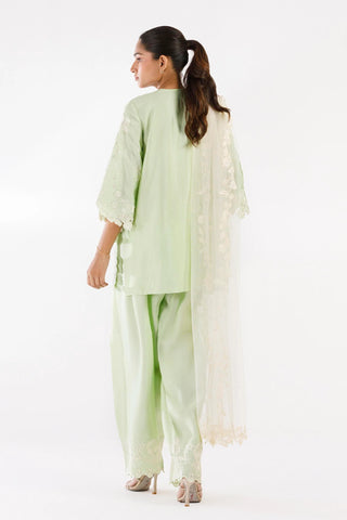 SANA SAFINAZ EMBROIDERED SILK SET | SS26EXE611P2T