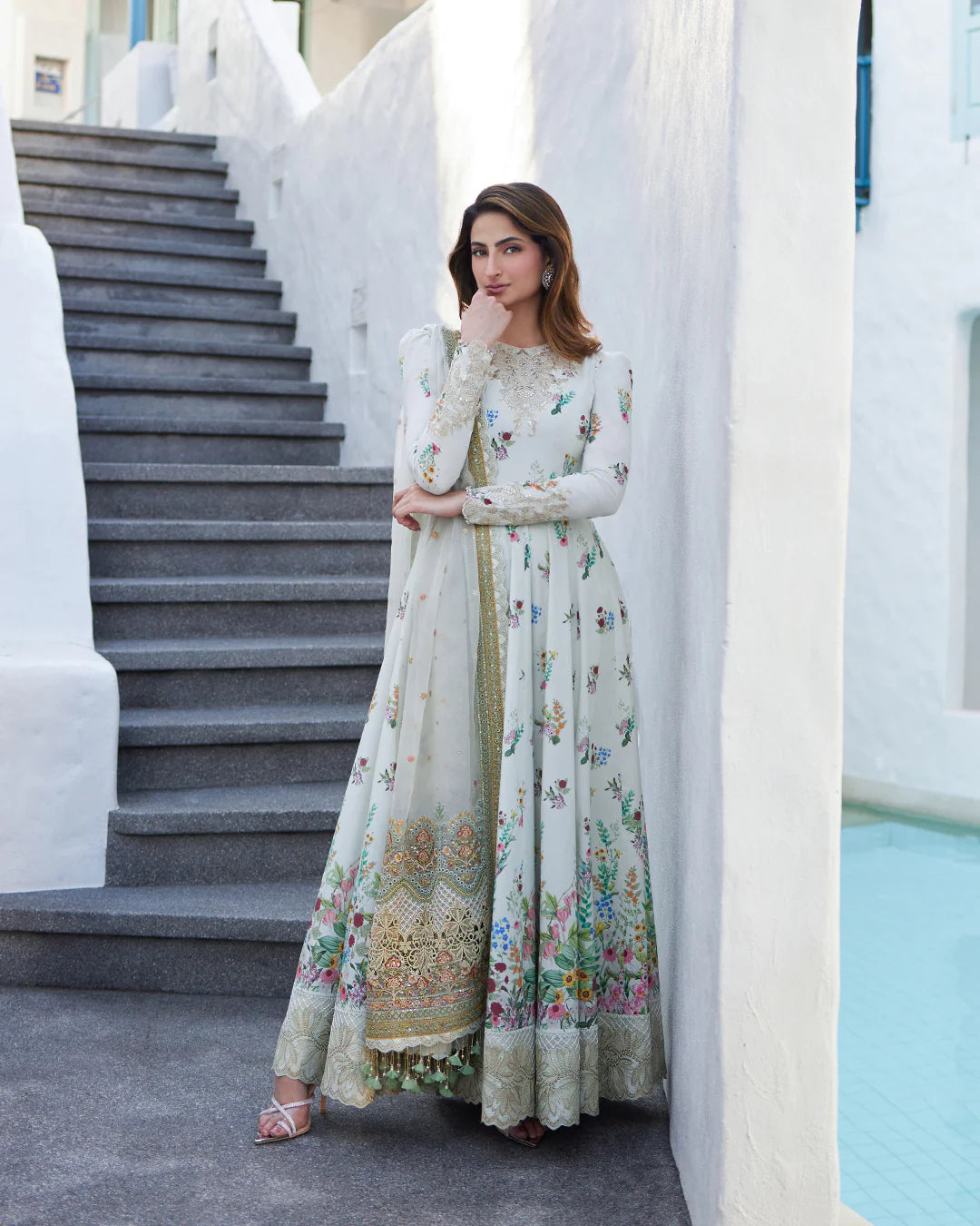 FAIZA SAQLAIN - LILIANA LUXURY LAWN’24 | AVELINA