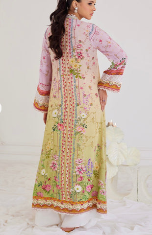 FARAH TALIB AZIZ LUXE SILK PRET’24 | NICA OMBRÉ CREPE KAFTAN