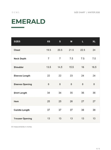 ZEML FALL WINTER’26 | EMERALD KARANDI
