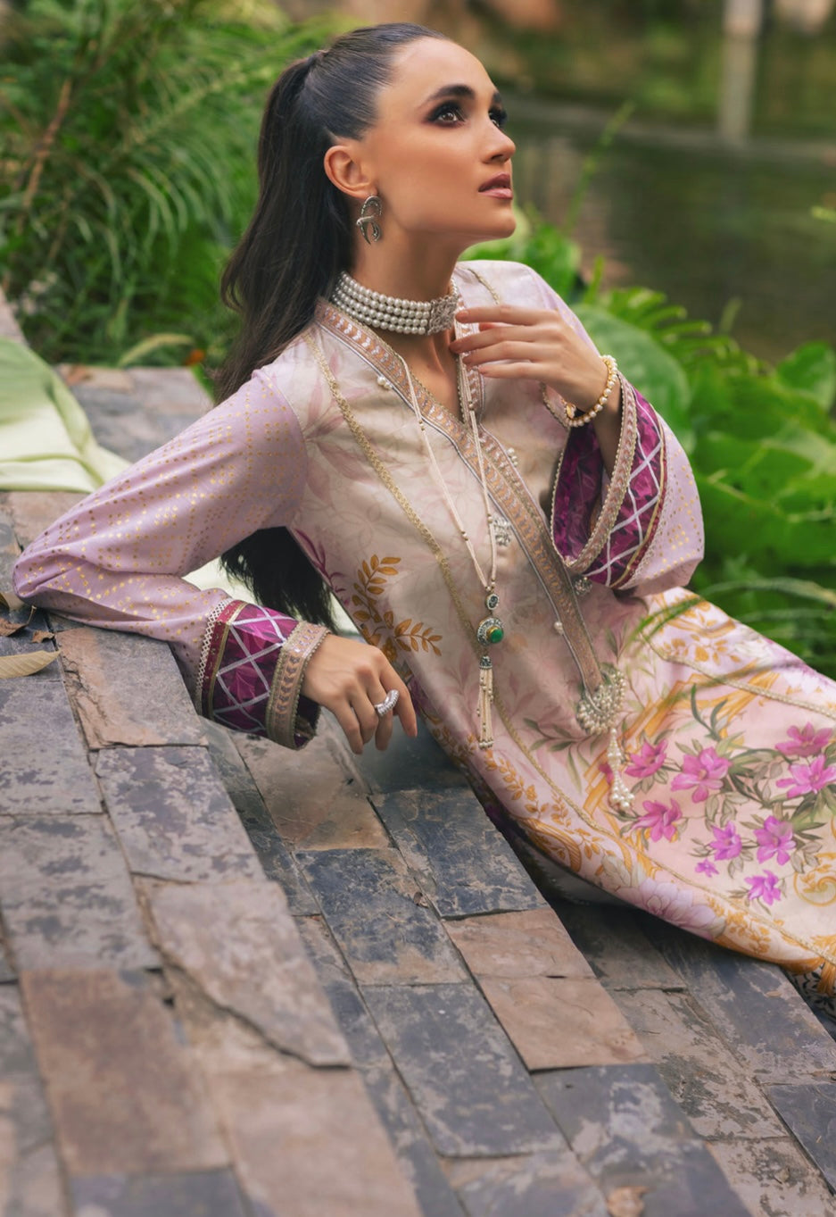 ANNUS ABRAR LUXE SILK PRET’24 | MAIA