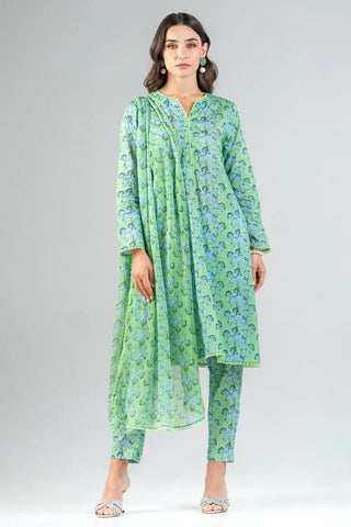 WEAR EGO UNSTITCHED LAWN’24 | SERENE 3PC