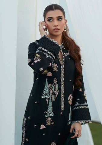 FARAH TALIB AZIZ LUXE PRET’24 | PETRA BLACK EMBROIDERED SET