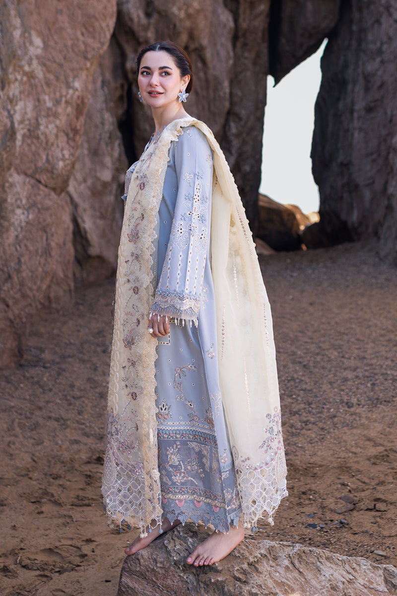 Qalamkar Unstitched | Firuze