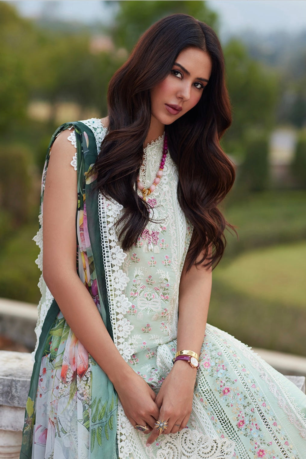 Mushq | Te Amo Luxury Lawn’24 - Ravenna Romance