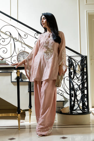 AMMARA KHAN ‘SIERA SUMMER LUXURY FORMALS’26 | PEACH SHIMMER