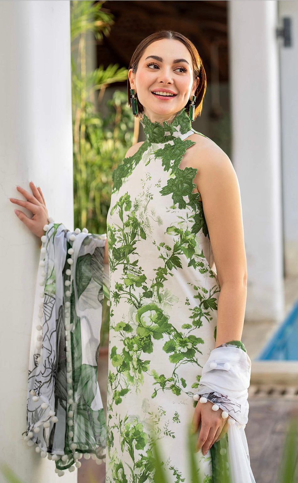 ASIFA NABEEL UNSTITCHED LAWN’24 | SARSABZ