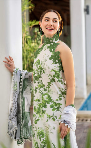 ASIFA NABEEL UNSTITCHED LAWN’24 | SARSABZ
