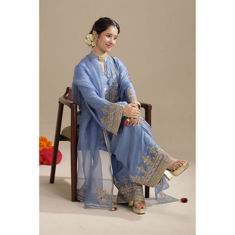 DYOT CHAM CHAM’26 | CORNFLOWER BLUE OUTFIT