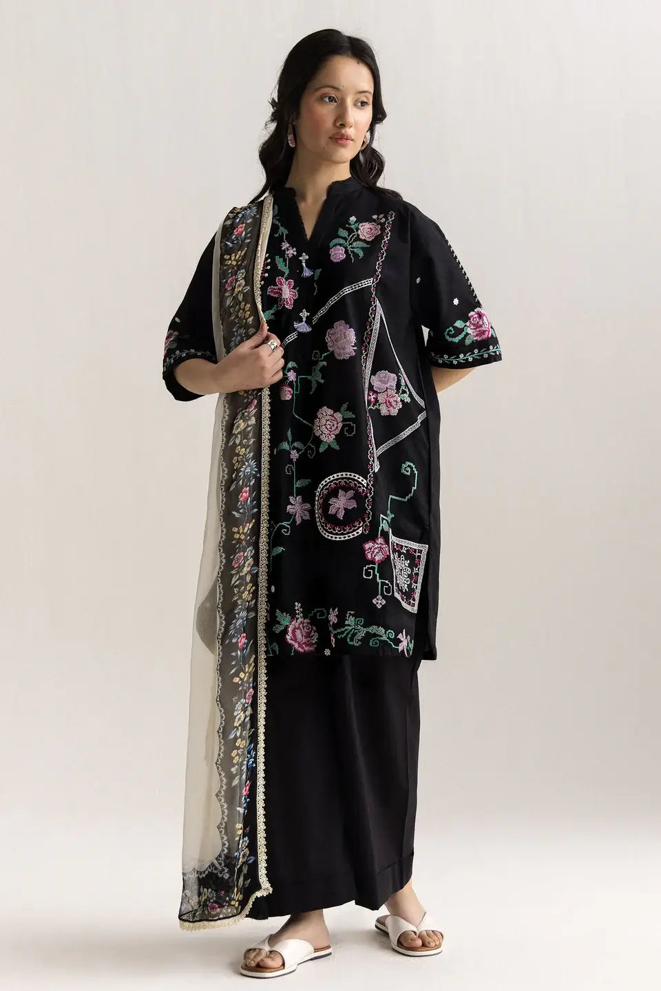COCO BY ZARA SHAHJAHAN LAWN EDIT’26 | INES 6A