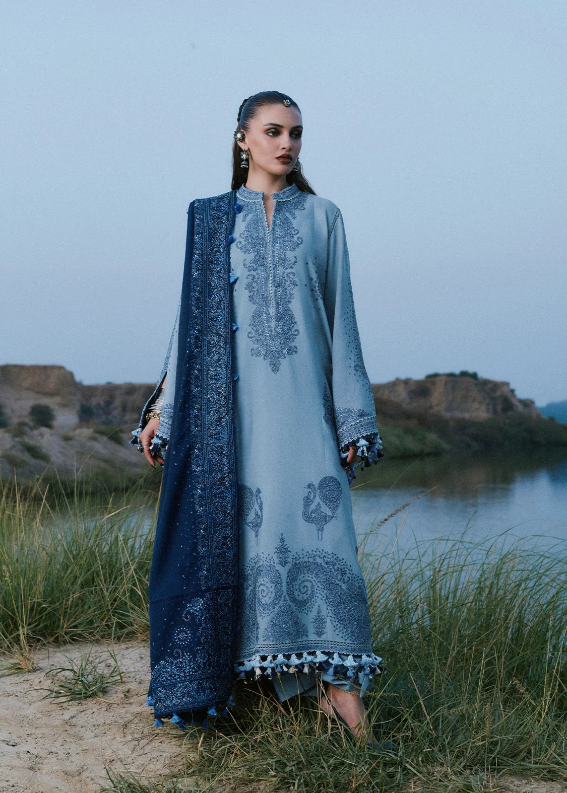 HUSSAIN REHAR ‘KOT RADHA KISHAN- KARANDI UNSTITCHED’26 | AAB