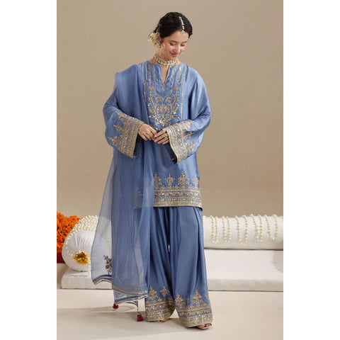 DYOT CHAM CHAM’26 | CORNFLOWER BLUE OUTFIT