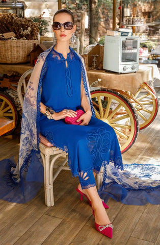 MARIA B LAWN UNSTITCHED | US-4B