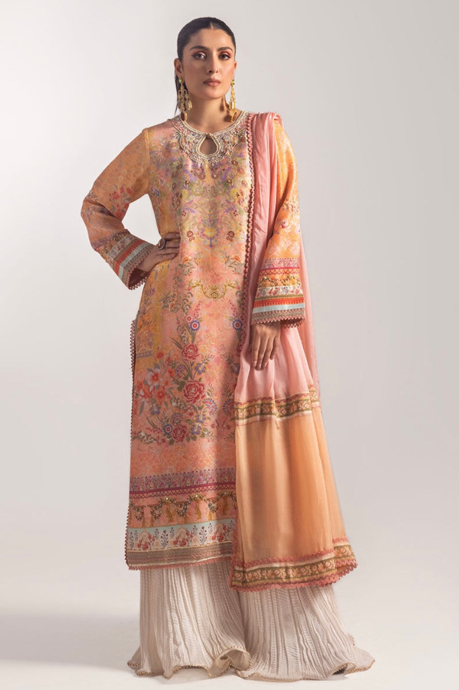 ANSAB JAHANGIR AYEZA LUXURY SILK’24 | ELORA