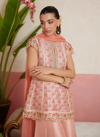 FARAH TALIB AZIZ ‘MAYNA FESTIVE PRET’26 | TANYA SHIRT & DUPATTA