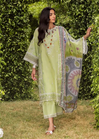 SIRAA SADAF FAWAD KHAN LAWN UNSTITCHED’24 | GINA (B)