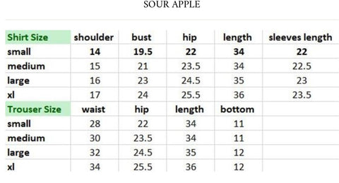 SUMAIRA AURANGZEB | SOUR APPLE