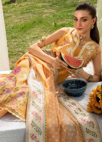 SAIRA SHAKIRA BLOOM UNSTITCHED LAWN’26 | LILY 1B