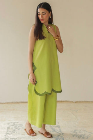 DYOT MONSOON’24 | PICKLE GREEN OUTFIT