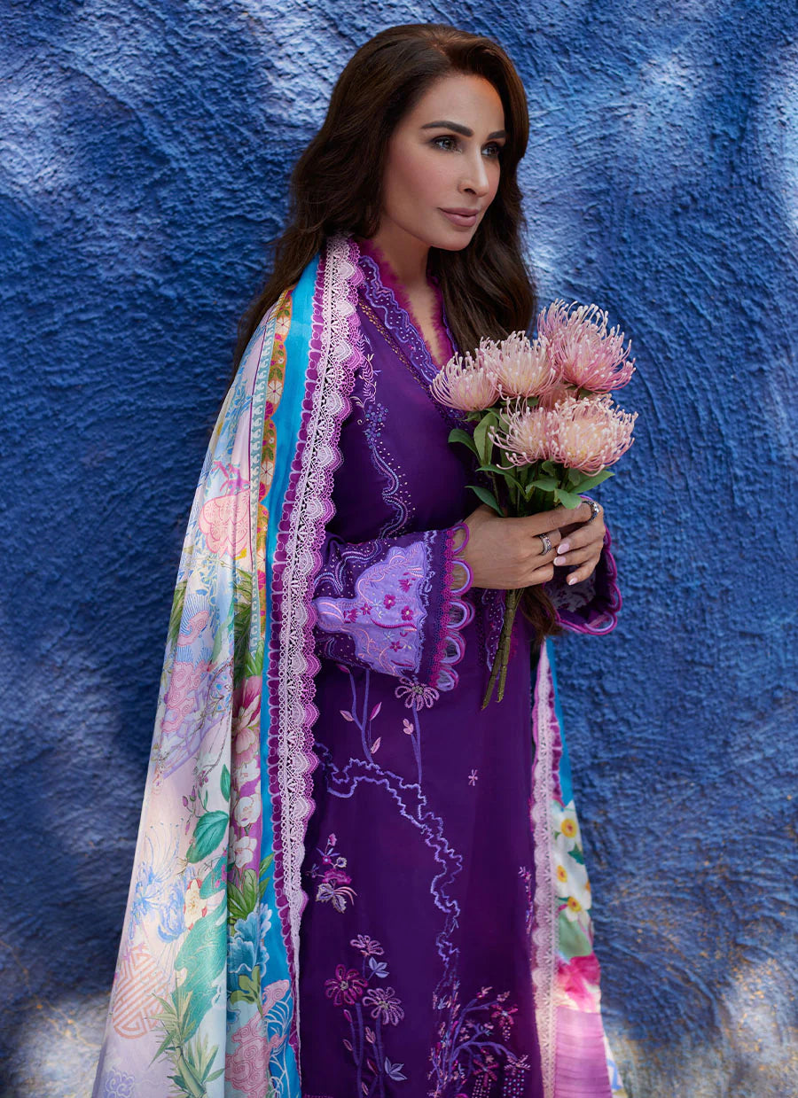 FARAH TALIB AZIZ - SUAY LAWN’24 | YURI PURPLE