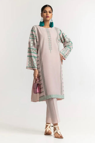 GUL AHMED CASUAL PRET | PRINTED SET ST-07