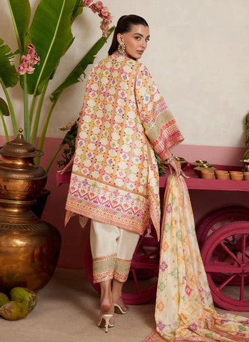 FARAH TALIB AZIZ ‘MAYNA FESTIVE PRET’26 | KILO IVORY SHIRT & DUPATTA