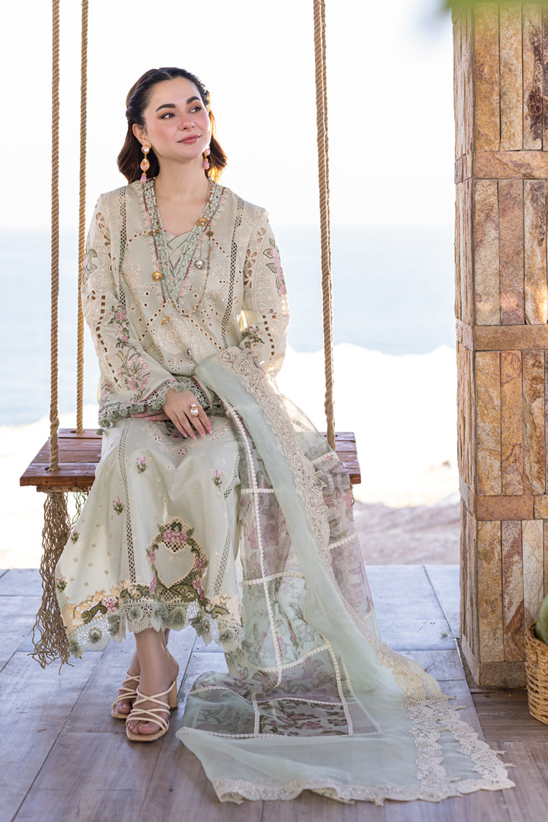 Qalamkar Unstitched | Rania