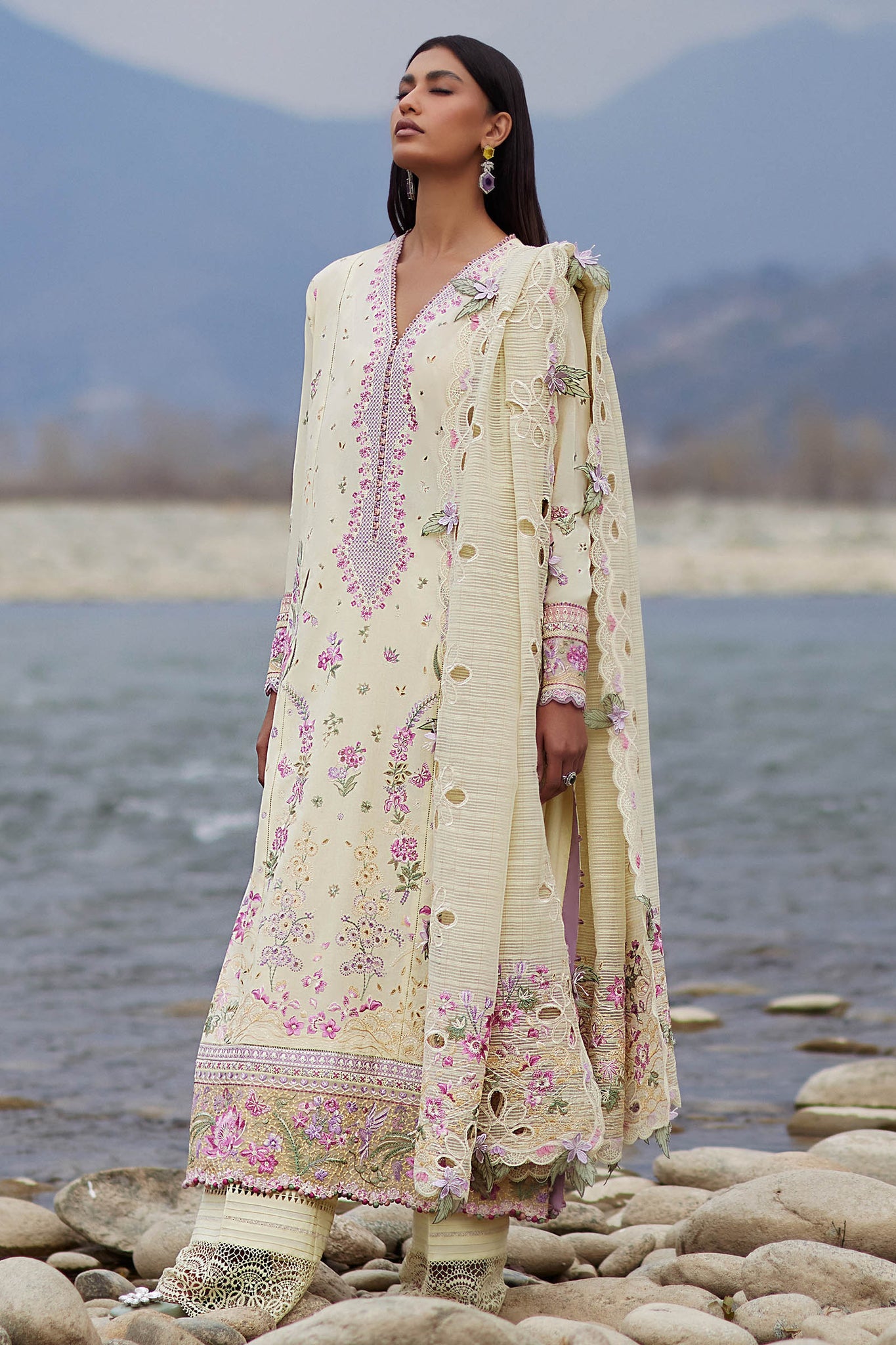 ELAN UNSTITCHED LAWN’24 | NEDINE