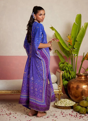 FARAH TALIB AZIZ ‘MAYNA FESTIVE PRET’26 | JURNEY PURPLE KAFTAN