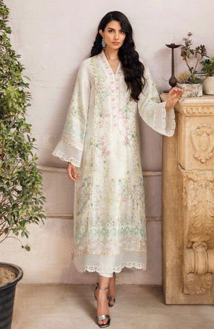 ANSAB JAHANGIR LUXE SILK PRET | WHISPER WHITE